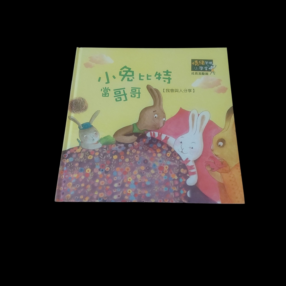 Children's Book with Rabbit Illustrations